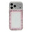 For iPhone 17 Pro Max Case Glitter Epoxy Soft TPU Clear Back Cover - Pink - 3