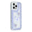 For iPhone 16 Pro Max Case DIY Butterfly Glitter Epoxy Soft TPU Phone Back Cover - Purple - 1