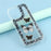 For iPhone 16 Case DIY Butterfly Glitter Epoxy Soft TPU Phone Back Cover - Black - 6