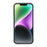 For iPhone 14 Case DIY Butterfly Glitter Epoxy Soft TPU Phone Back Cover - Green - 2