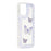 For Samsung Galaxy A05 4G Case DIY Butterfly Glitter Epoxy Soft TPU Phone Back Cover - Purple - 2