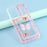 For Samsung Galaxy A15 5G Case DIY Butterfly Glitter Epoxy Soft TPU Phone Back Cover - Pink - 6