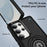 For Samsung Galaxy S25 Ultra Case Kickstand PC + TPU Phone Back Cover Car Mount Compatible - Black - 3