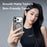 ROCK For iPhone 17 Pro Magnetic Case Compatible with MagSafe Skin-Touch PC + TPU Phone Cover - Black - 6