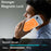 For iPhone Air Case Compatible with MagSafe Electroplated Acrylic TPU Phone Back Cover - Orange - 6