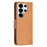 For Samsung Galaxy S26 Ultra Case Shockproof PU Leather Cover with Wallet Card Slots - Yellow - 3
