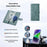 VILI GVB-C Series for iPhone 17 Pro Case Compatible with MagSafe RFID Blocking Detachable Leather Phone Cover - Green - 7