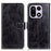 For OnePlus 15 5G Case Wallet Leather Phone Cover Crazy Horse Texture - Black - 1