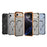 For iPhone Air Case Compatible with MagSafe Aluminium Alloy PC Matte Phone Cover Pop-Up Snap Lock - Orange - 2