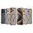 For iPhone 16 Pro Max Case Compatible with MagSafe Aluminium Alloy PC Matte Phone Cover Pop-Up Snap Lock - Orange - 5