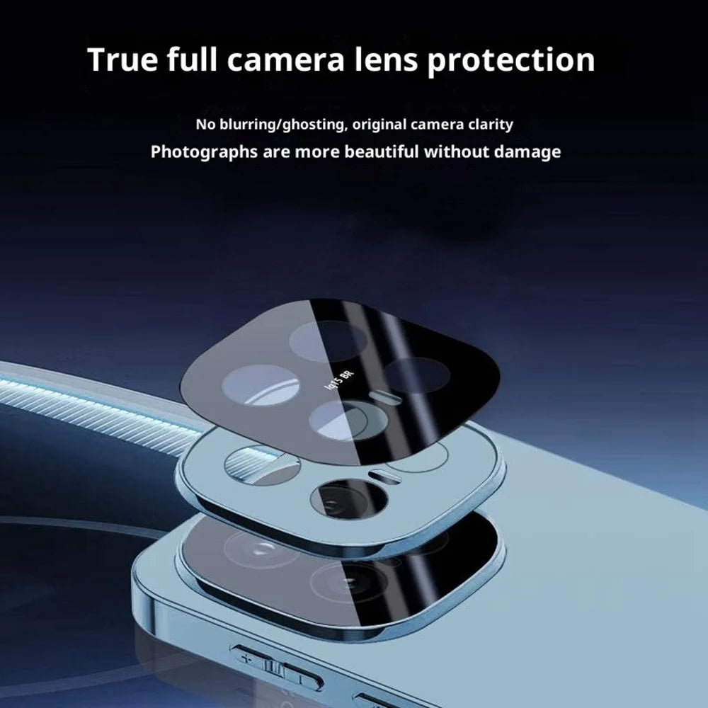 For vivo iQOO 15 5G Case Acrylic + TPU + Metal Anti-Scratch Phone Cover with Electroplating Frame - White - 5