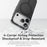 ROCK For iPhone 17 Pro Case Compatible with MagSafe Metal Lens Frame TPU + PC Matte Phone Cover - Black - 4