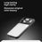 ROCK For iPhone 17 Pro Max Clear Phone Case PC + TPU Shockproof Back Cover - Black - 2