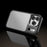 ROCK For iPhone 17 Pro Max Clear Phone Case PC + TPU Shockproof Back Cover - Black - 3