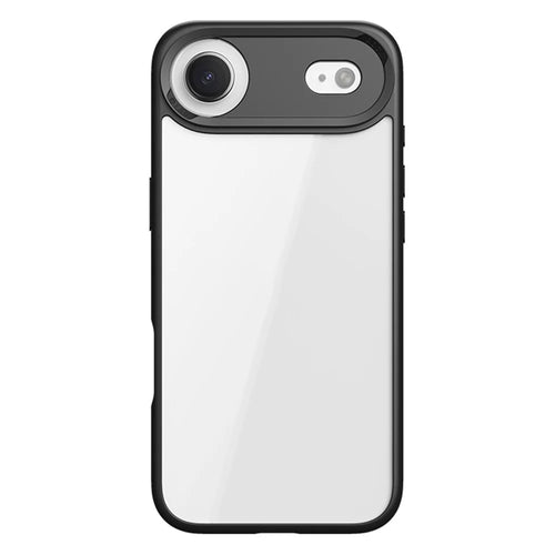 ROCK For iPhone Air Clear Phone Case PC + TPU Shockproof Back Cover - Black - 1