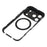 For iPhone 17 Pro Max Case Double Sides Tempered Glass Phone Cover Compatible with MagSafe Full Protector - Black - 6