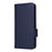 For OnePlus 15 5G Case Litchi Texture Wallet Leather Phone Cover with Wrist Strap - Dark Blue - 7
