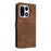 For OnePlus 15 5G Case Wallet RFID Blocking PU Leather Phone Cover Stand with Strap - Brown - 7