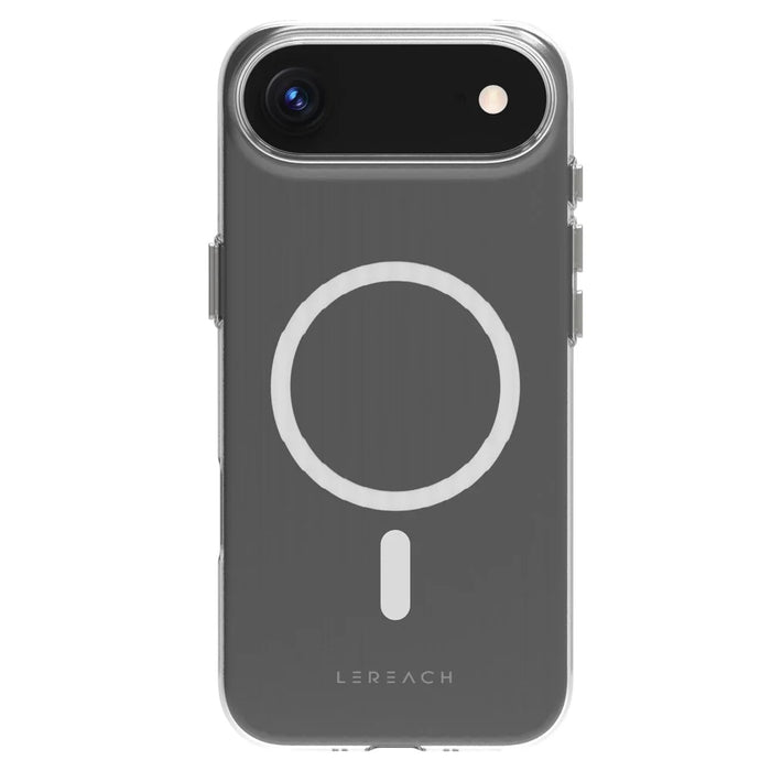 LEREACH TOC Series for iPhone Air Case Flowing Grid PC Phone Cover Compatible with MagSafe - White - 3