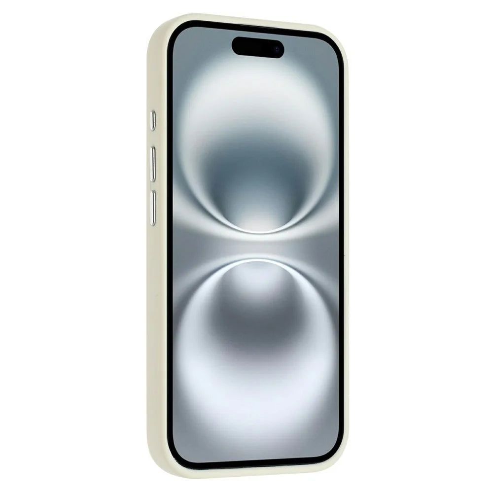 For iPhone 16 Pro Case Compatible with MagSafe TPU + Acrylic Clear Phone Back Cover - White - 2