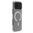 LEREACH TOC Series for iPhone 17 Pro Case Flowing Grid PC Phone Cover Compatible with MagSafe - White - 4