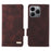 For Realme 15T 5G Case Leather Wallet Flip Phone Cover with Hardware Decor - Coffee - 1