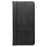 For OnePlus 15 5G Case Hidden Magnetic Closure Calf Texture Leather Phone Cover - Black - 4
