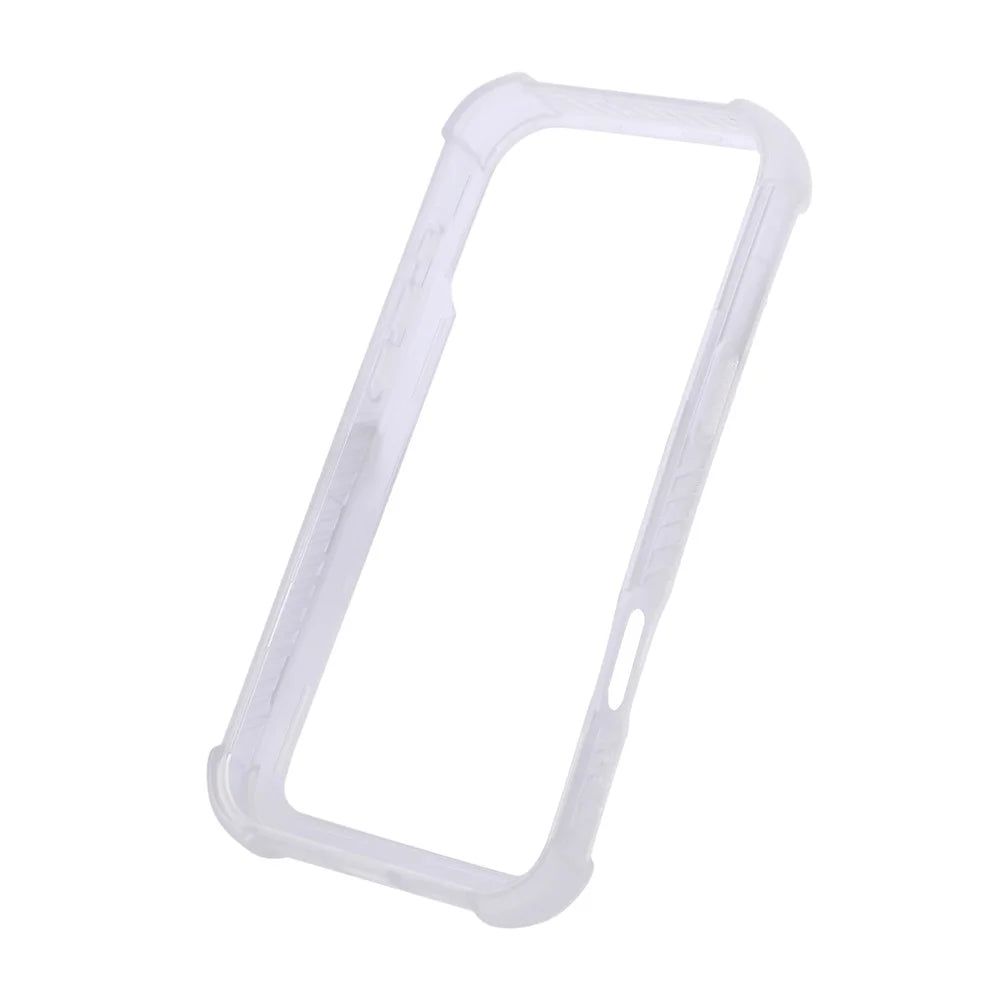 For iPhone 18 Pro / 17 Pro Case Compatible with MagSafe 3 in 1 TPU + PC Shockproof Matte Phone Back Cover - White - 3