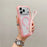 For iPhone 18 Pro Max / 17 Pro Max Case Compatible with MagSafe 3 in 1 TPU + PC Matte Phone Back Cover with Hand Strap - Pink - 1