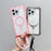 For iPhone 16 Pro Case Compatible with MagSafe 3 in 1 TPU + PC Matte Phone Back Cover with Hand Strap - Orange - 6