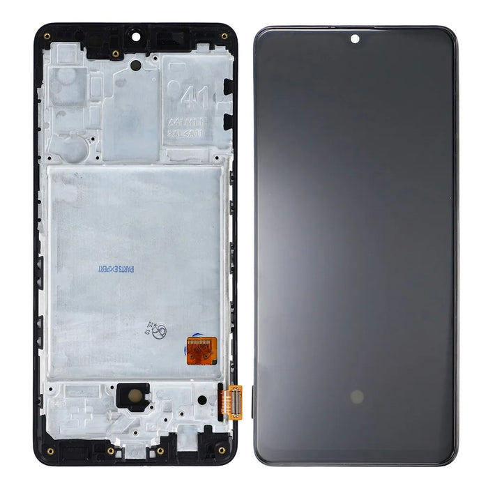 For Samsung Galaxy A41 A415 Grade C OLED Screen and Digitizer Assembly + Frame (without Logo) - 1