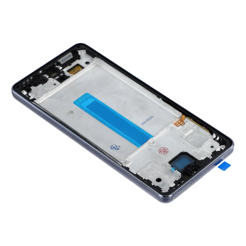 For Samsung Galaxy A73 5G A736 6.67 inch Grade C OLED Screen and Digitizer Assembly Replacement Part (Without Logo) - Grey - 5