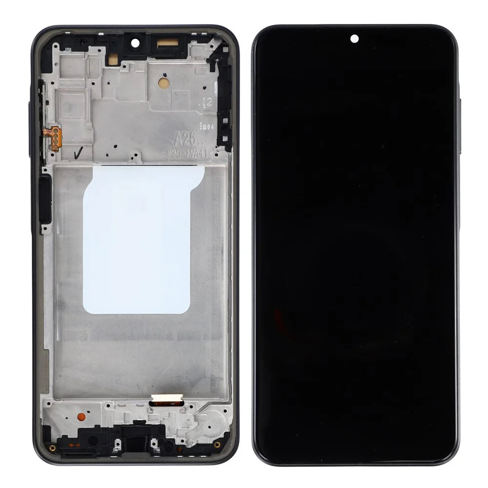 For Samsung Galaxy A26 5G A266 Grade C LCD Screen and Digitizer Assembly + Frame (In-Cell Technology) (Without Logo) - 1