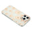 For iPhone 16 Pro Max Case Compatible with MagSafe Floral Pattern TPU PC Phone Back Cover - Pink - 5