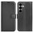 For Samsung Galaxy S26 Case Litchi Texture Shockproof Leather Wallet Phone Cover -  Black - 1