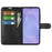 For Samsung Galaxy S26 Case Litchi Texture Shockproof Leather Wallet Phone Cover -  Black - 6