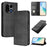 For OnePlus 15 5G Wallet Cases Retro Texture RFID Blocking Leather Phone Cover - Black - 2