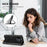 For OnePlus 15 5G Wallet Cases Retro Texture RFID Blocking Leather Phone Cover - Black - 4
