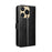 For Oukitel C69 PU Leather Case with Strap Crazy Horse Texture Phone Wallet Cover - Black - 7