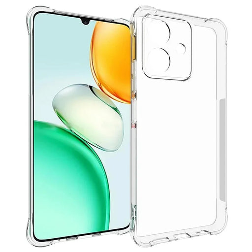 WANLONFENG For Honor Play10 4G TPU Case  WL2 Series 2.0mm Phone Cover with 2Pcs Tempered Glass Films - Transparent - 2