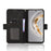For Oukitel C69 Leather Case Phone Wallet Cover with Multiple Card Slots - Black - 5