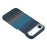 For iPhone Air Case Gradient Aramid Fiber Magnetic Phone Cover with Metal Lens Frame - Blue Floating Weave - 5