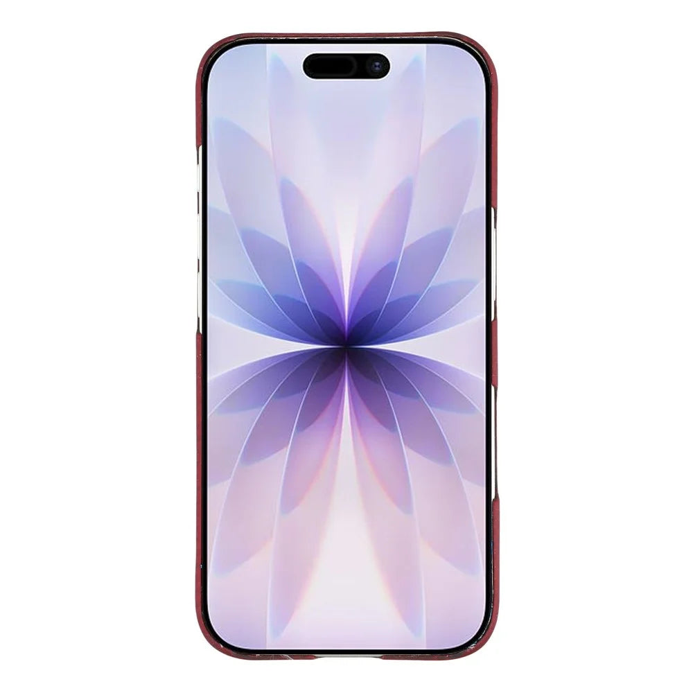 For iPhone 17 Magnetic Case Fine Grid Aramid Fiber Phone Cover with Metal Lens Frame - 2