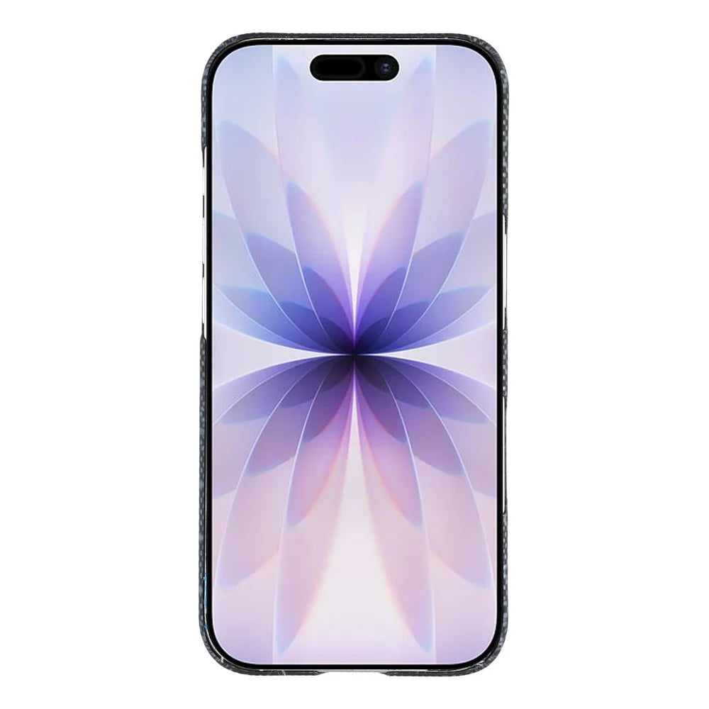 For iPhone 17 Magnetic Case Honeycomb Texture Aramid Fiber Phone Cover - 2