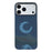 For iPhone 17 Pro Magnetic Case Precise Cutouts Aramid Fiber Phone Cover with Metal Lens Frame - Moon - 3