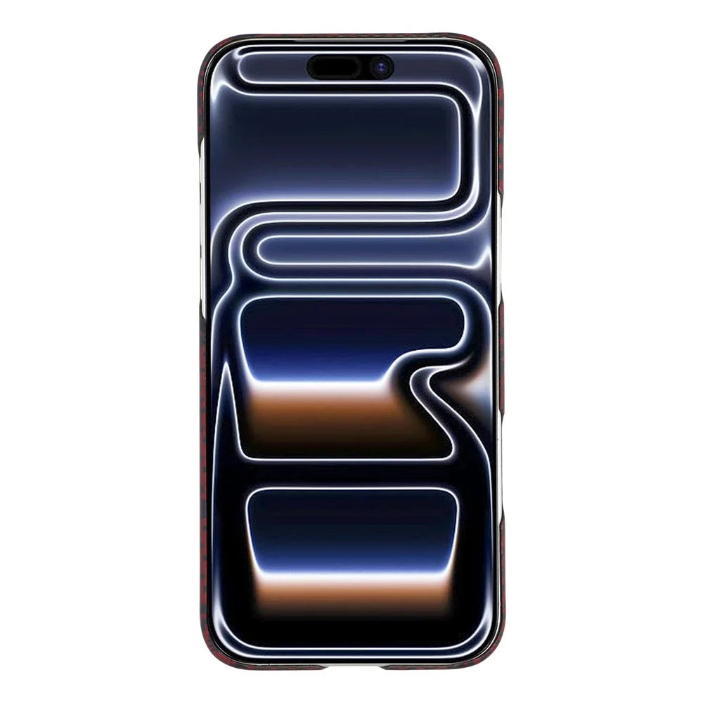 For iPhone 17 Pro Magnetic Case Camouflage Pattern Aramid Fiber Phone Cover with Metal Lens Frame - 2