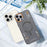 PAIKA M1 Series For iPhone 16 Pro Max Case Compatible with MagSafe Matte PC + TPU Phone Cover - Titanium Grey - 3