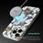 PAIKA Graffiti Series For iPhone 16 Pro Case Compatible with MagSafe PC + TPU Phone Cover - White - 2