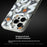 PAIKA Graffiti Series For iPhone 16 Pro Case Compatible with MagSafe PC + TPU Phone Cover - White - 4