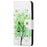 For Samsung Galaxy S23 Ultra Cross Texture PU Leather Flip Stand Wallet Case Pattern Printing Overall Coverage Cover - Green Tree - 5